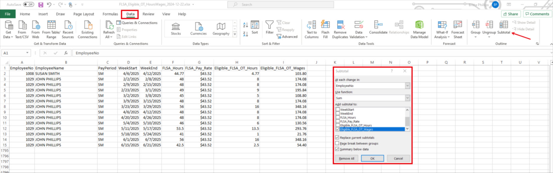 FLSA Eligible OT HoursWages Excel.jpg